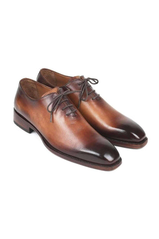 Paul Parkman Men's Brown Wholecut Leather Oxfords 3222-BRW (PM6131)