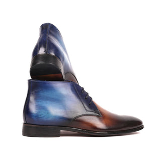 Paul Parkman Men's Calf-Skin Leather Chukka Boots (PM6173)-AmbrogioShoes