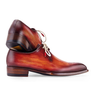 Paul Parkman Men's Handmade Shoes Calf-Skin Leather Goodyear Welted Derby (PM6441)-AmbrogioShoes