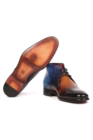 Paul Parkman Men's Leather Chukka Boots (PM6173)