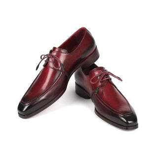 Paul Parkman Men's Shoes Calf-Skin Leather Apron Derby (PM6318)-AmbrogioShoes