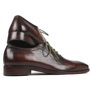 Paul Parkman Men's Shoes Calf-Skin Leather Medallion Toe Oxfords (PM6303)-AmbrogioShoes