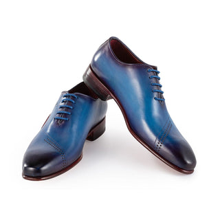 Paul Parkman Men's Shoes Calf-Skin Leather Oxfords (PM6440)-AmbrogioShoes