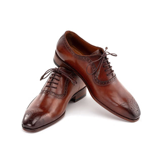 Paul Parkman OPK Men's Shoes Calf-Skin Leather Oxfords (PM1017)-AmbrogioShoes