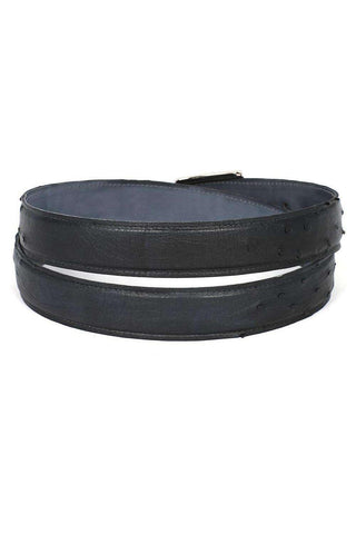 Paul Parkman Ostrich Skin Belt