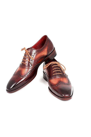 Paul Parkman PP22 Calf-Skin Leather Goodyear Welted Wingtip Oxfords (PM6325)