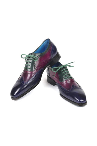 Paul Parkman PP22 Calf-Skin Leather Goodyear Welted Wingtip Oxfords (PM6325)