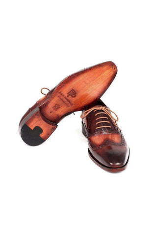 Paul Parkman PP22 Leather Goodyear Welted Wingtip Oxfords (PM6325)