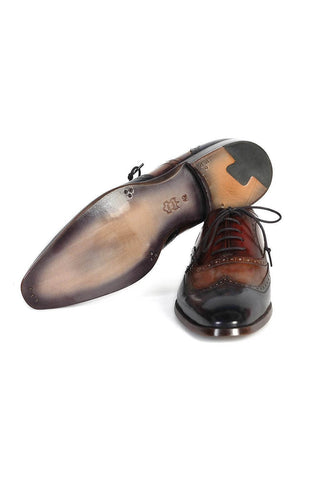 Paul Parkman PP22 Leather Goodyear Welted Wingtip Oxfords (PM6325)