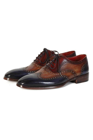Paul Parkman PP22 Leather Goodyear Welted Wingtip Oxfords (PM6325)