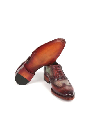 Paul Parkman PP22 Leather Goodyear Welted Wingtip Oxfords (PM6325)
