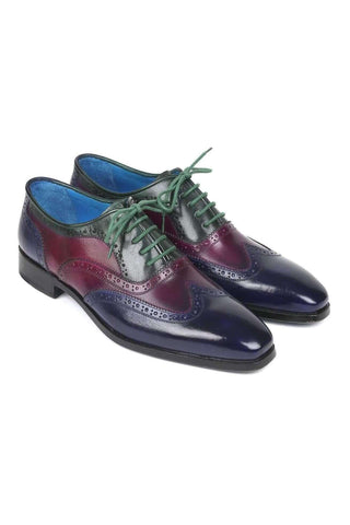 Paul Parkman PP22 Leather Goodyear Welted Wingtip Oxfords (PM6325)