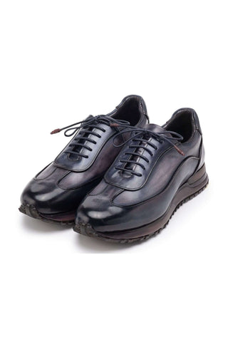 Paul Parkman Patina Leather Casual Sneakers (PM6444)