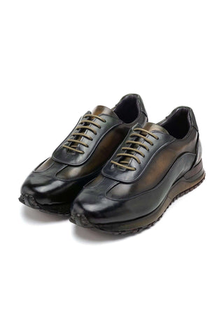 Paul Parkman Patina Leather Casual Sneakers (PM6444)