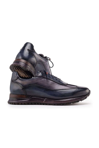 Paul Parkman Patina Leather Casual Sneakers (PM6444)