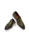 Paul Parkman Perforated Calf-Skin Leather Smart Loafers (PM6433)