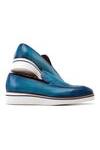 Paul Parkman Perforated Calf-Skin Leather Smart Loafers (PM6433)