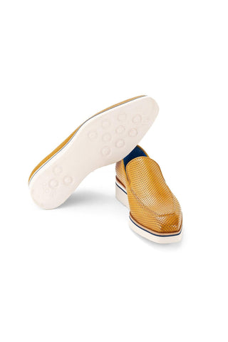 Paul Parkman Perforated Calf-Skin Leather Smart Loafers (PM6433)