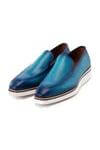 Paul Parkman Perforated Leather Smart Loafer