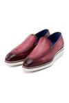 Paul Parkman Perforated Leather Smart Loafer