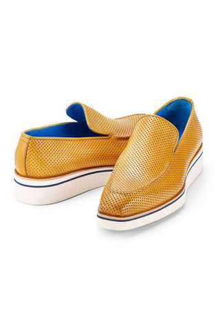 Paul Parkman Perforated Leather Smart Loafer
