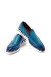 Paul Parkman Perforated Leather Smart Loafer