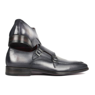 Paul Parkman SW53 Calf-Skin Leather Monk-Straps (PM6313)-AmbrogioShoes