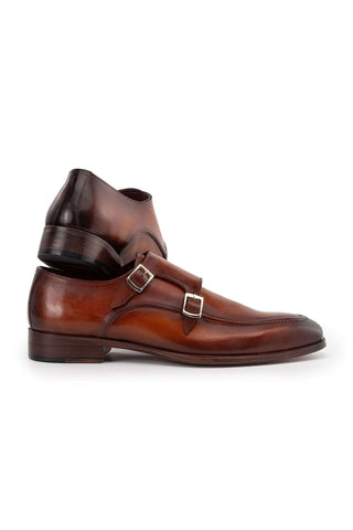Paul Parkman SW53 Leather Monk-Straps (PM6313)