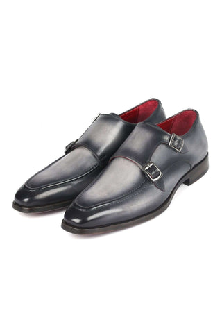 Paul Parkman SW53 Leather Monk-Straps (PM6313)