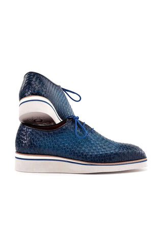 Paul Parkman Woven Leather Casual Oxford (PM6467)