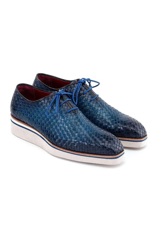Paul Parkman Woven Leather Casual Oxford (PM6467)