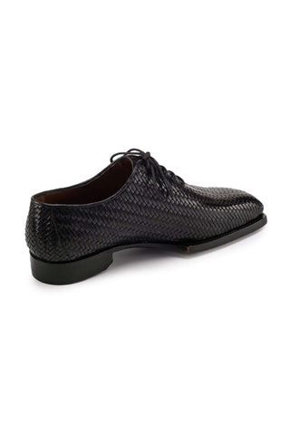 Paul Parkman Woven Leather Oxfords (PM6453)