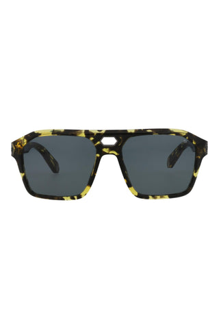 Philipp Plein SPP072M Yellow/Black Havana Sunglasses