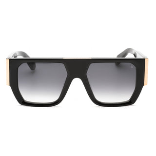 Philipp Plein SPP094M Sunglasses Shiny Black / Grey Gradient-AmbrogioShoes