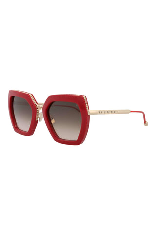 Philipp Plein SPP097S Red Sunglasses