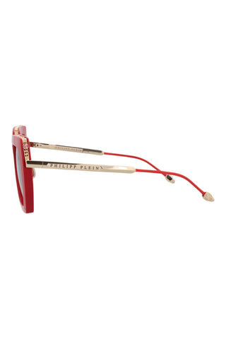 Philipp Plein SPP097S Red Sunglasses