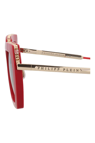 Philipp Plein SPP097S Red Sunglasses