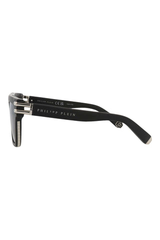 Philipp Plein SPP108V MATTE SANDBLASTED BLACK Sunglasses