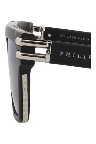 Philipp Plein SPP108V MATTE SANDBLASTED BLACK Sunglasses