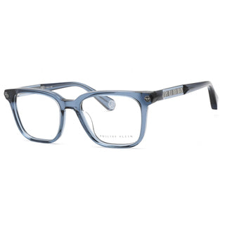 Philipp Plein VPP015M Eyeglasses Transparent Blue / Clear Lens-AmbrogioShoes