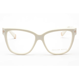 Philipp Plein VPP051M Eyeglasses Shiny Cream / Clear Lens-AmbrogioShoes