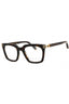 0722 - SHINY DARK HAVANA/Clear demo lens