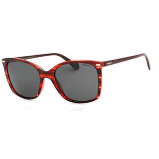 Polaroid Core PLD 4108/S Sunglasses Red Havana / Grey Polarized-AmbrogioShoes