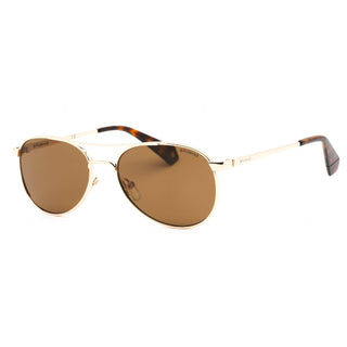 Polaroid Core PLD 6070/S/X Sunglasses Gold / Bronze Polarized-AmbrogioShoes