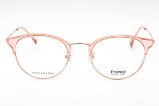 Polaroid Core PLD D404/G Eyeglasses PINK/Clear demo lens Unisex-AmbrogioShoes