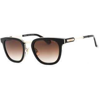 Police SPLF19M Sunglasses Shiny Black / Brown Gradient-AmbrogioShoes