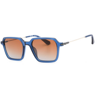 Police SPLL10M Sunglasses Shiny Transparent Blue / Brown Gradient-AmbrogioShoes