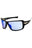0Z42 - SHINY BLACK / SMOKE/MIRROR BLUE