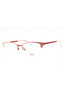 07L2 - SEMI-MATTE RED/clear demo lens