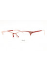 07L2 - SEMI-MATTE RED/clear demo lens